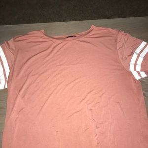 pink shirt that’s super cute!